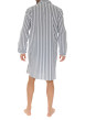 Thumbnail Chemise de nuit ciel rayée avec des manches longues et fermeture boutonnée - Image 2