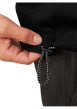 Thumbnail Sweat en coton mélangé noir uni coupe droite avec un col à capuche - Image 7