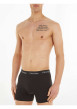 Thumbnail Lot de 3 Boxers en coton noirs monogrammes avec une coupe près du corps - Image 11
