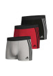 Thumbnail Lot de 3 Boxers en coton tricolore avec une coupe près du corps