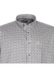 Thumbnail Chemise grande taille en coton multicolore abstrait avec une coupe regular fit - Image 3