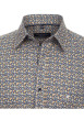 Thumbnail Chemise grande taille en coton multicolore imprimée avec une coupe droite - Image 4