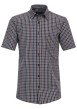 Thumbnail Chemise grande taille en coton multicolore carreaux avec un col français