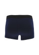 Thumbnail Lot de 3 Boxers classique en coton noir gris et marine uni avec une coupe fermée - Image 5