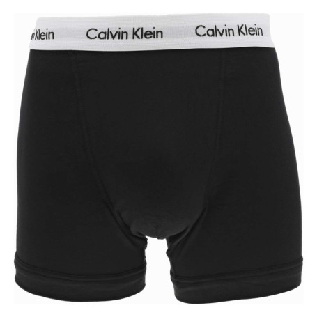 Lot de 3 boxers en coton noir et blanc rayé...