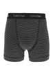 Thumbnail Lot de 3 boxers en coton noir et blanc rayé avec une coupe fermée - Image 3