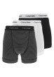 Thumbnail Lot de 3 boxers en coton noir et blanc rayé avec une coupe fermée - Image 5