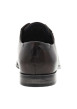 Thumbnail Derbies marron à talon décroché bas et à lacets ronds bleu marine - Image 6