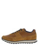 Thumbnail Sneakers en cuir cognac à semelle à talon plat, à lacets et semelle anatomique - Image 2