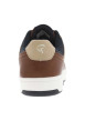 Thumbnail Sneakers cognac à semelle à talon plat, à lacets et nom de la marque - Image 6