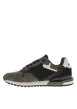 Thumbnail Sneakers kaki à semelle à talon plat, à lacets et étiquette - Image 2