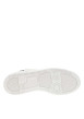Thumbnail Baskets tennis blanches à semelle à talon plat, à lacets et étiquette - Image 5