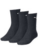 Thumbnail Lot de 3 paires de chaussettes en coton mélangé unies avec coupe haute - Image 3
