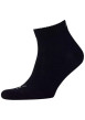 Thumbnail Lot de 3 paires de chaussettes mi-hautes unies marine, noires et grises - Image 2