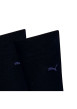 Thumbnail Lot de 2 paires de chaussettes noires unies avec une coupe haute - Image 3