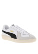 Thumbnail Sneakers multisport en cuir de vachette blanches plates avec des lacets plats - Image 3