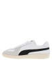 Thumbnail Sneakers multisport en cuir de vachette blanches plates avec des lacets plats - Image 2