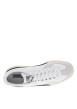 Thumbnail Sneakers multisport en cuir de vachette blanches plates avec des lacets plats - Image 4