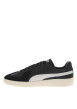 Thumbnail Sneakers Puma en cuir de vachette noires et à lacets plats avec logo iconique - Image 2