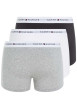 Thumbnail Lot de 3 Boxers trunks en coton biologique mélangé multicolores unis - Image 2