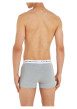Thumbnail Lot de 3 Boxers trunks en coton biologique mélangé multicolores unis - Image 5