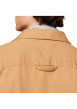 Thumbnail Surchemise en coton camel unie avec une coupe droite et un col français - Image 5