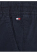 Thumbnail Pantalon Cargo en coton marine uni avec une coupe regular fit - Image 6