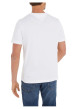 Thumbnail T-shirt en coton blanc uni avec une coupe droite et un col rond - Image 5
