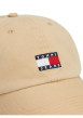Thumbnail Casquette strapback en coton biologique camel unie avec broderie - Image 4
