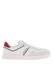 Thumbnail Baskets basses tennis en cuir blanc avec nom iconique sur le côté et lacets plats