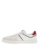 Thumbnail Baskets basses tennis en cuir blanc avec nom iconique sur le côté et lacets plats - Image 2