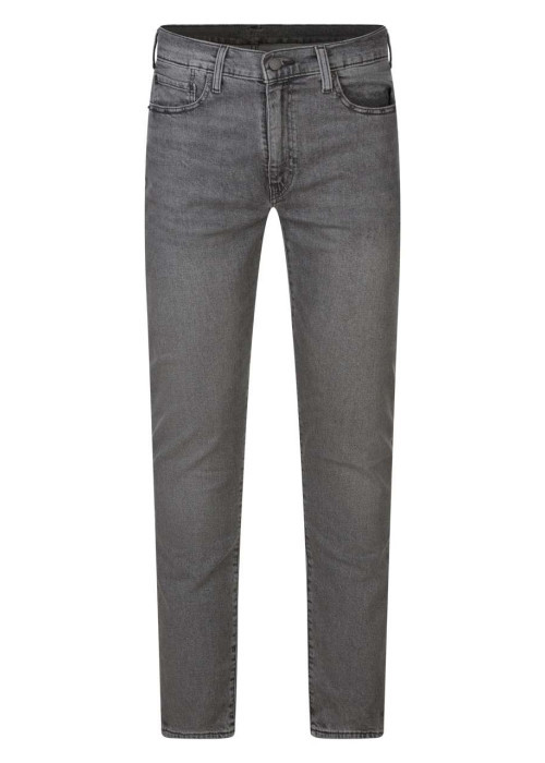 Jean 512 en coton gris avec un aspect délavé et une coupe slim