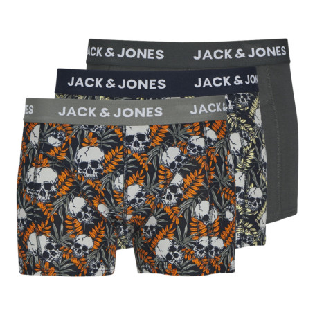 Lot de 3 boxers classiques en coton multicolore...