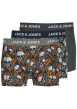 Thumbnail Lot de 3 boxers classiques en coton multicolore à imprimé têtes de morts