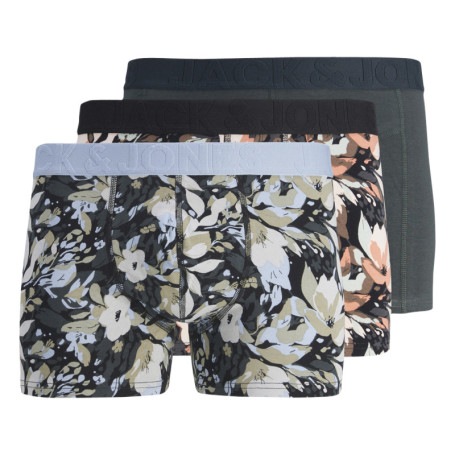 Lot de 3 boxers classiques en coton multicolore...