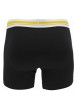 Thumbnail Lot de 2 Boxers classiques en coton noir uni à taille élastiquée - Image 3