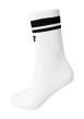 Thumbnail Lot de 3 paires de chaussettes hautes en coton mélangé blanches unies - Image 2