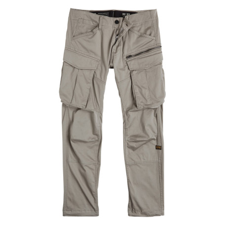 Pantalon Cargo en coton gris uni avec une coupe...