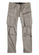 Thumbnail Pantalon Cargo en coton gris uni avec une coupe regular fit et 6 poches