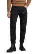 Thumbnail Pantalon 5 Poches en coton noir uni avec une coupe droite et des poches - Image 6