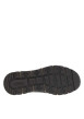 Thumbnail Sneakers noires à semelle intermédiaire beige à talon plat avec zip et lacets - Image 5