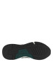 Thumbnail Baskets running noires, vertes et grises avec patch vert et lacets plats blancs - Image 5