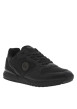 Thumbnail Sneakers noires à talon plat et à lacets plats noirs avec patch - Image 3