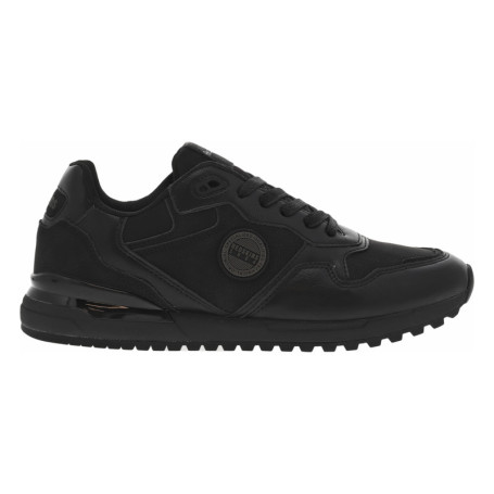 Sneakers noires à talon plat et à lacets plats...