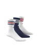 Thumbnail Lot de 3 paires de chaussettes multicolores rayées à coupe haute - Image 4