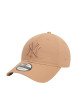 Thumbnail Casquette strapback réglable en coton camel unie avec de la broderie - Image 3