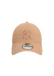 Thumbnail Casquette strapback réglable en coton camel unie avec de la broderie - Image 5