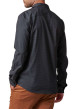 Thumbnail Chemise manches longues noire à coupe droite et à imprimés géométriques - Image 2