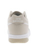 Thumbnail Baskets tennis blanches et beiges à talon plat avec logos et lacets blancs - Image 6