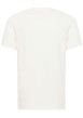 Thumbnail T-shirt Austin en coton blanc à coupe droite avec col rond et logo rouge imprimé - Image 2